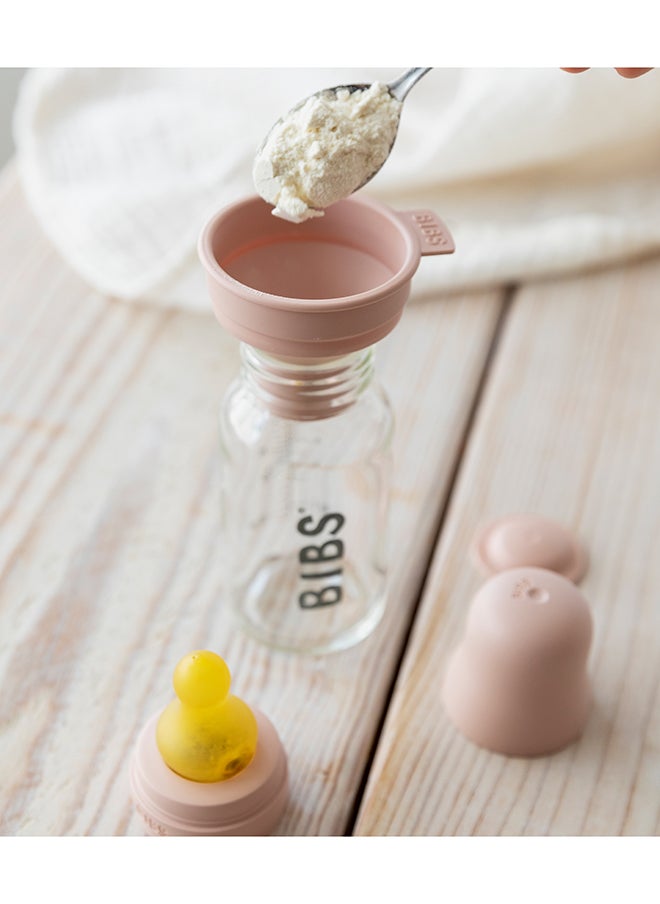 Pack Of 1 Baby Bottle Round Nipple Latex 150 Ml Slow Flow, Blush, 0 Months +