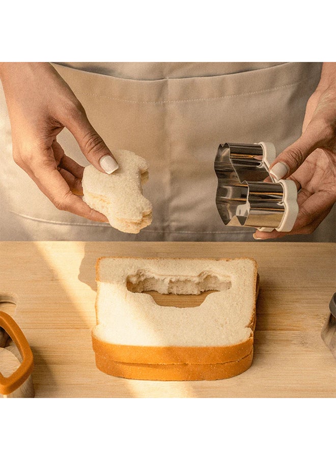 Sandwich Cutters, Set Of 4, Vehicles