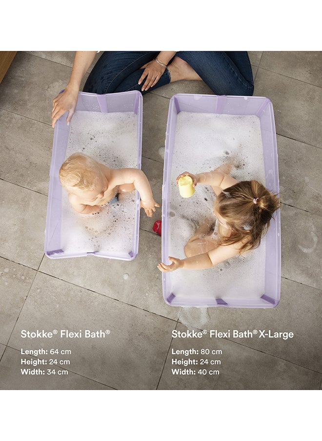 Flexi Compact And Foldable Baby Bath Bundle With Stand In Sandy Beige