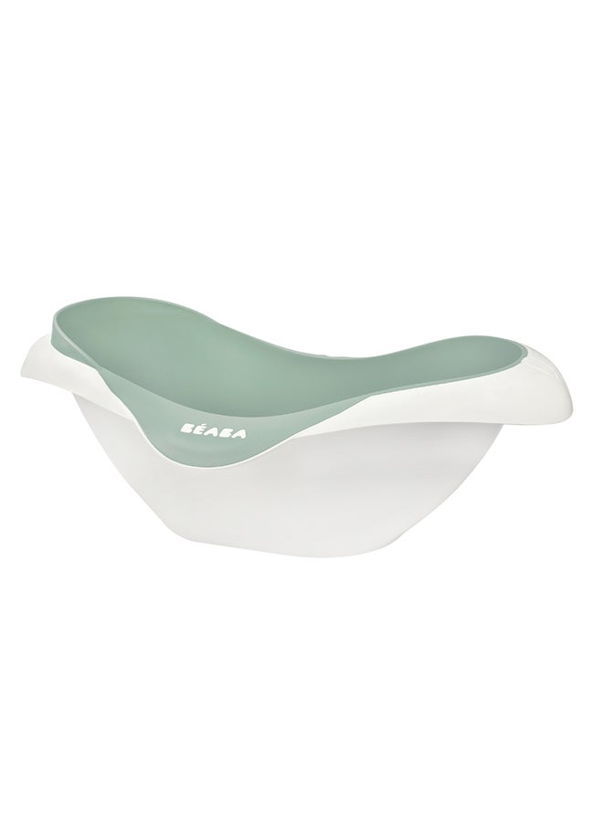 Camele’O 1st Age Baby Bath With Non-Slip Soft Touch Design, Sage Green