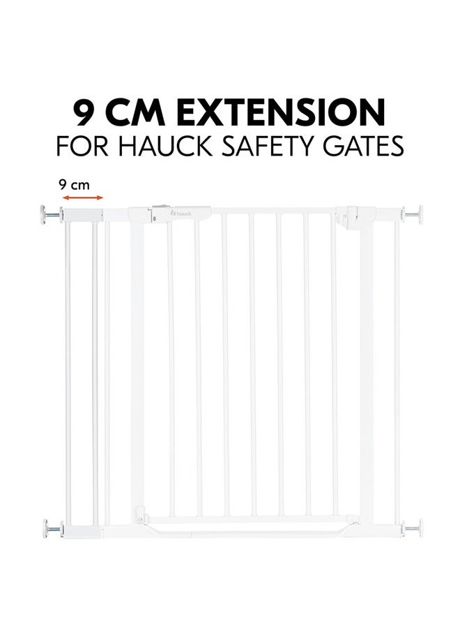9 cm Extension For Hauck Child Safety Gate (White)