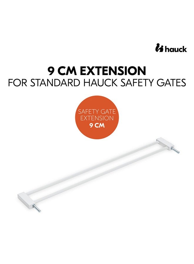 9 cm Extension For Hauck Child Safety Gate (White)