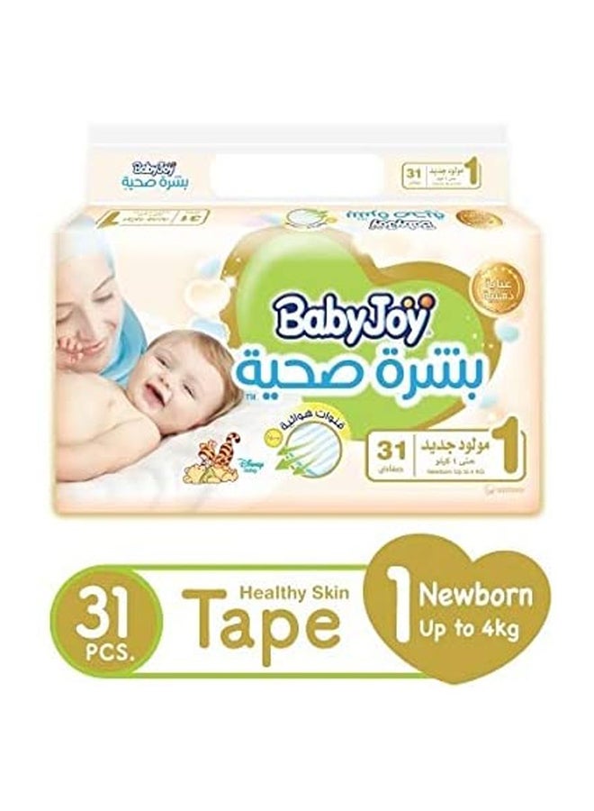 Premium Diaper , Size 1, Newborn, 31 Diapers