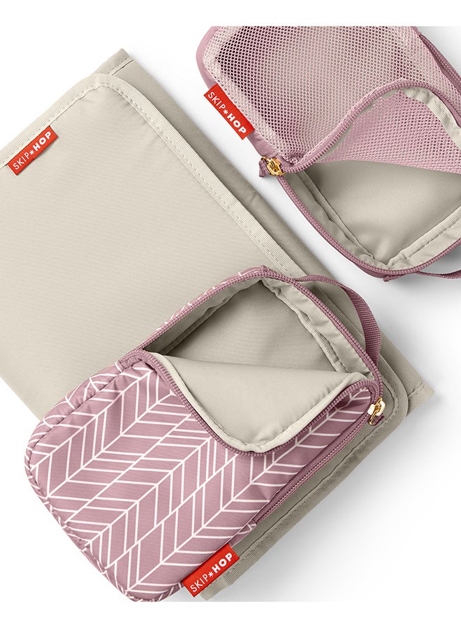 Forma Diaper Backpack, Mauve Mist