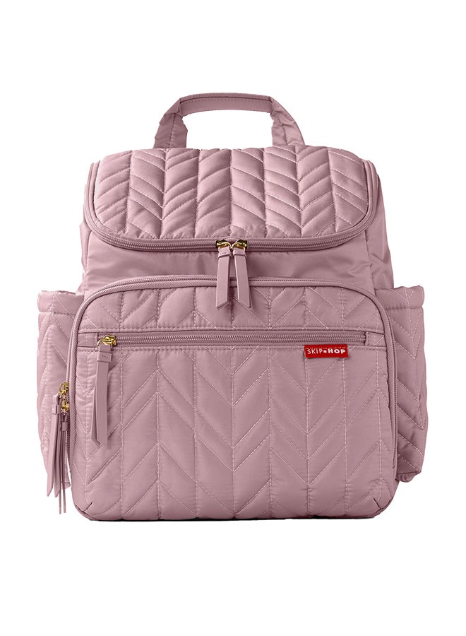 Forma Diaper Backpack, Mauve Mist