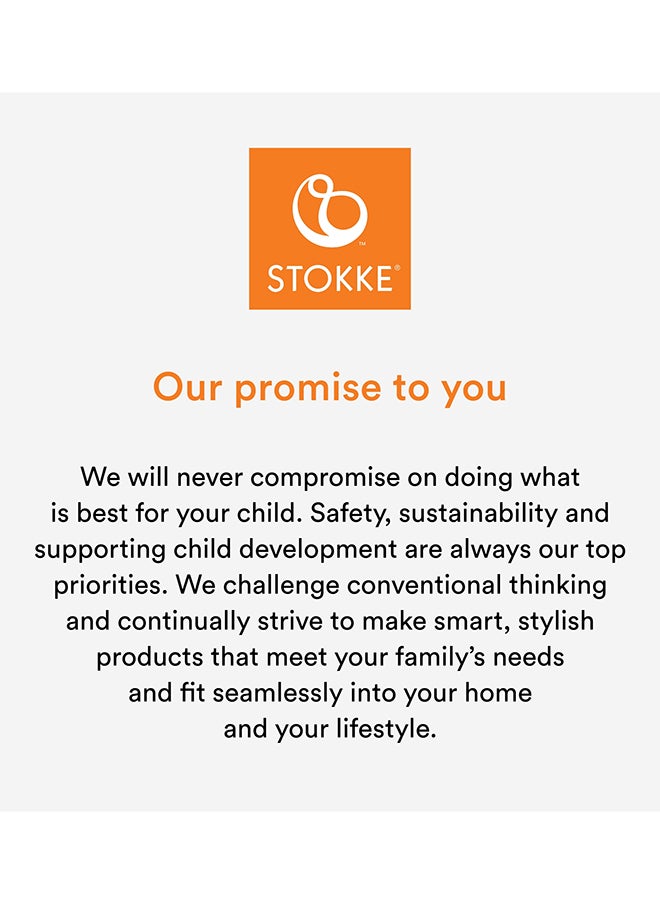 Stokke Xplory X Premium Stroller, Luxury High‑Seat Stroller for Newborn to 22 kg, 4‑Wheel Suspension, 5‑Point Harness, Adjustable Recline and Canopy, Rich Black