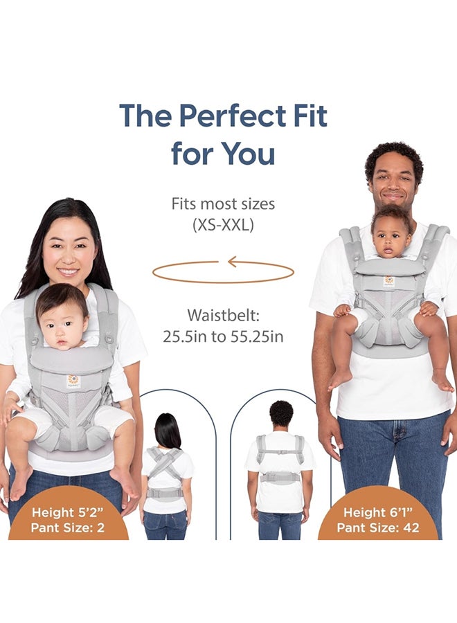 Away Graphic Grey, Premium Baby Carrier For On-The-Go Parents