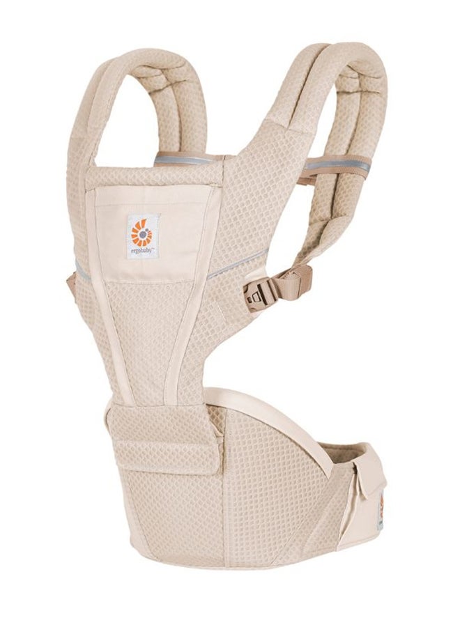 Alta Hip Seat Comfortable And Supportive Baby Carrier With Hip Seat, Natural Beige