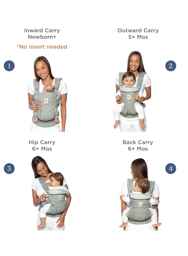 Alta Hip Seat Comfortable And Supportive Baby Carrier With Hip Seat, Natural Beige