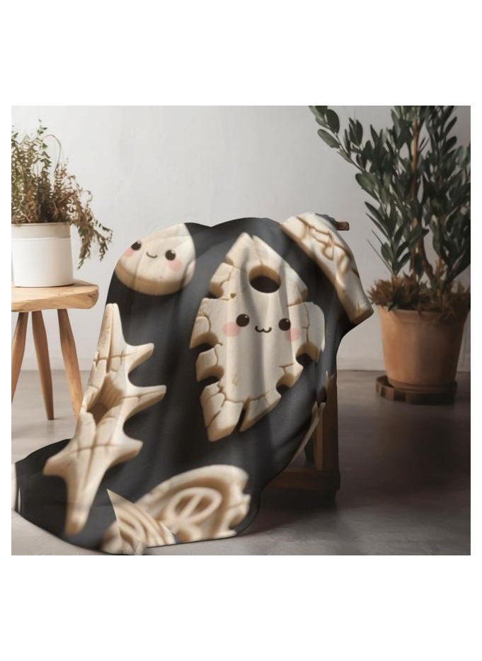 Children's or student cartoon flannel thin blanket (warm and comfortable, suitable for sleep, games) 100cm*150cm