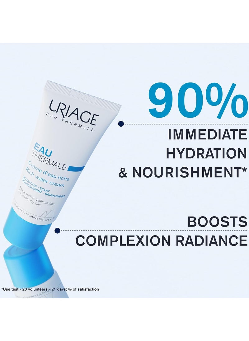 Eau Thermale Rich Water Cream, 40 ml