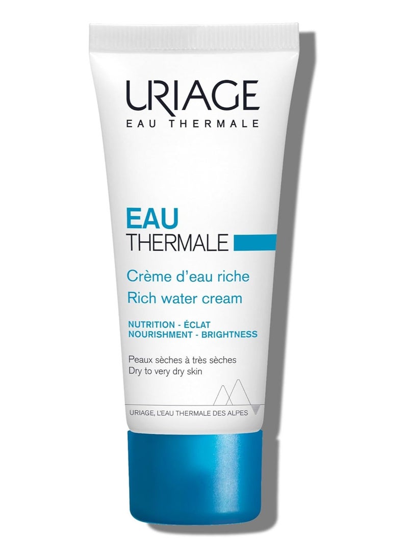 Eau Thermale Rich Water Cream, 40 ml