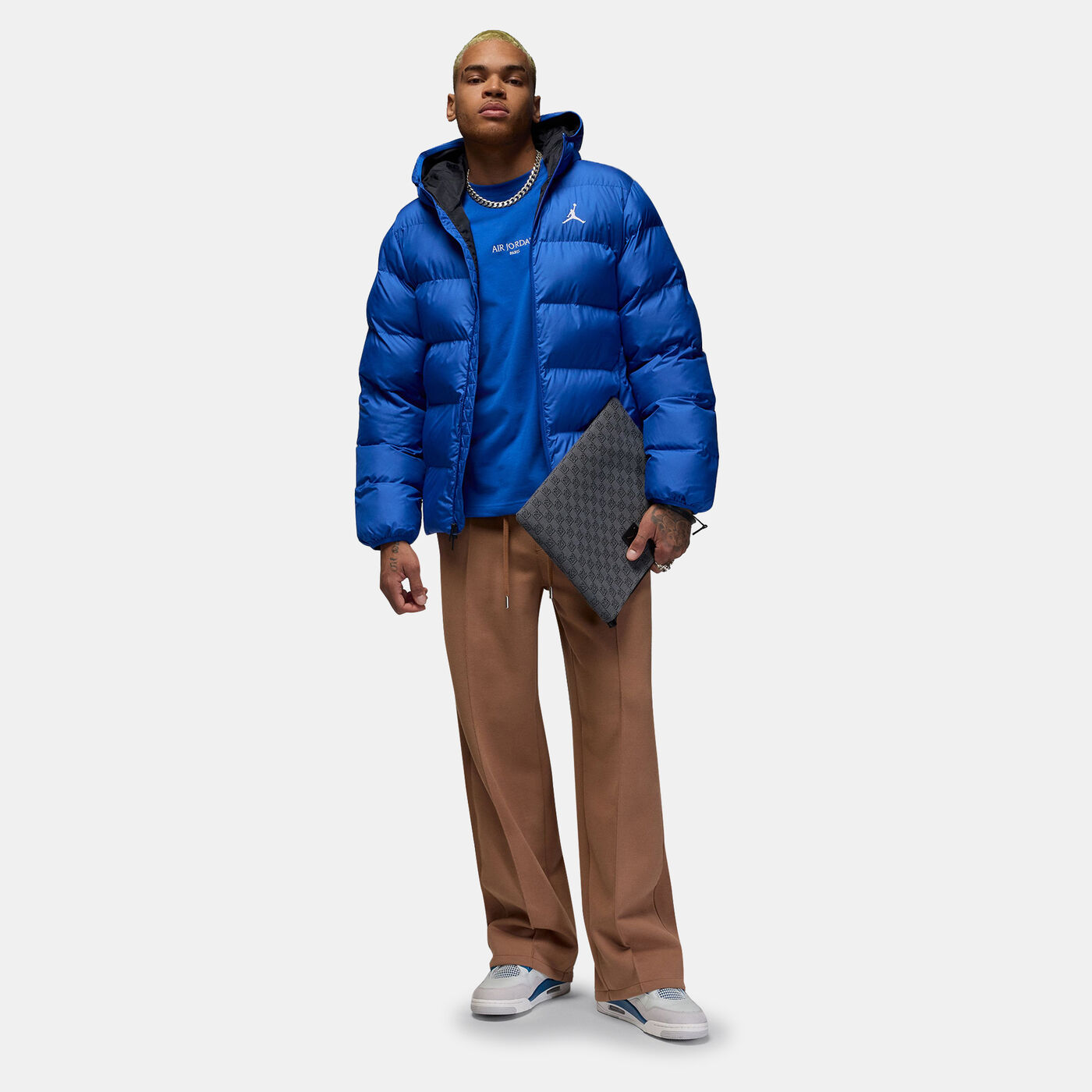 Men's Brooklyn Basketball Puffer Jacket