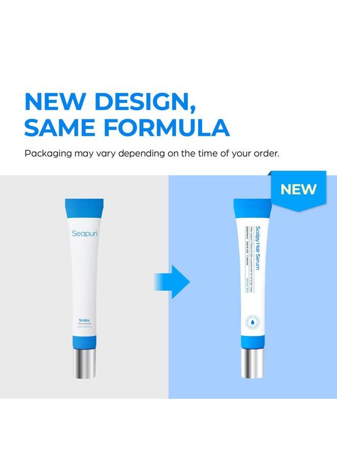 Scalpy Hair Growth Serum for Hair Loss & Thinning | Mothers Day Gifts for Mom | Scalp Massager Treatment w/Salicylic Acid, Menthol, Dexpanthenol | Non-Greasy, Lightweight | Exfoliate Dandruff