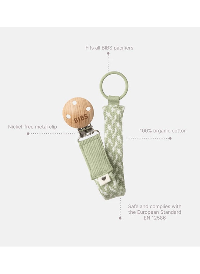 Liberty Pacifier Clip, Chamomile Lawn, Violet Sky