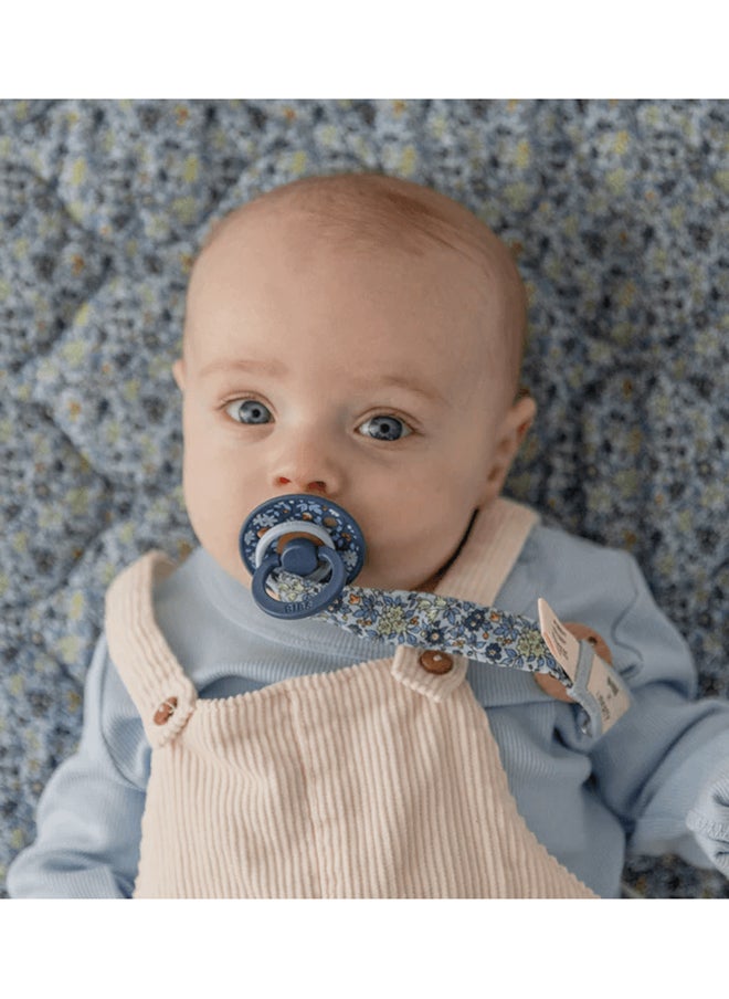 Liberty Pacifier Clip, Eloise Blush