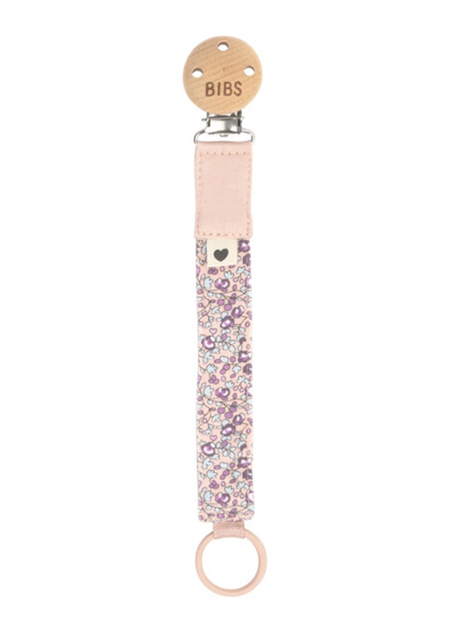 Liberty Pacifier Clip, Eloise Blush
