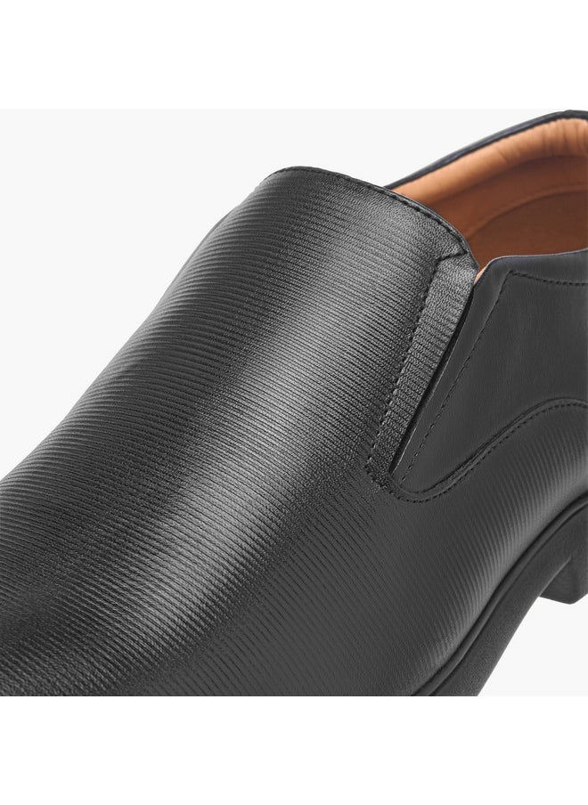 Men's Solid Slip-On Loafers
