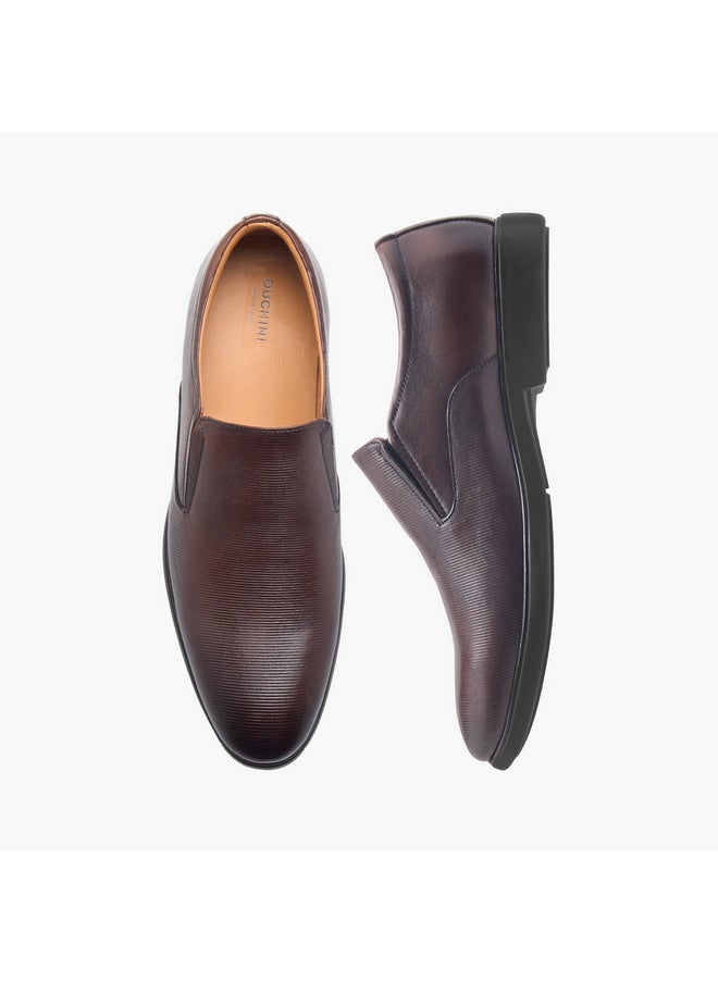 Men's Solid Slip-On Loafers