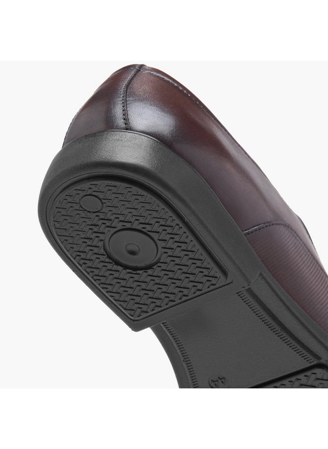 Men's Solid Slip-On Loafers