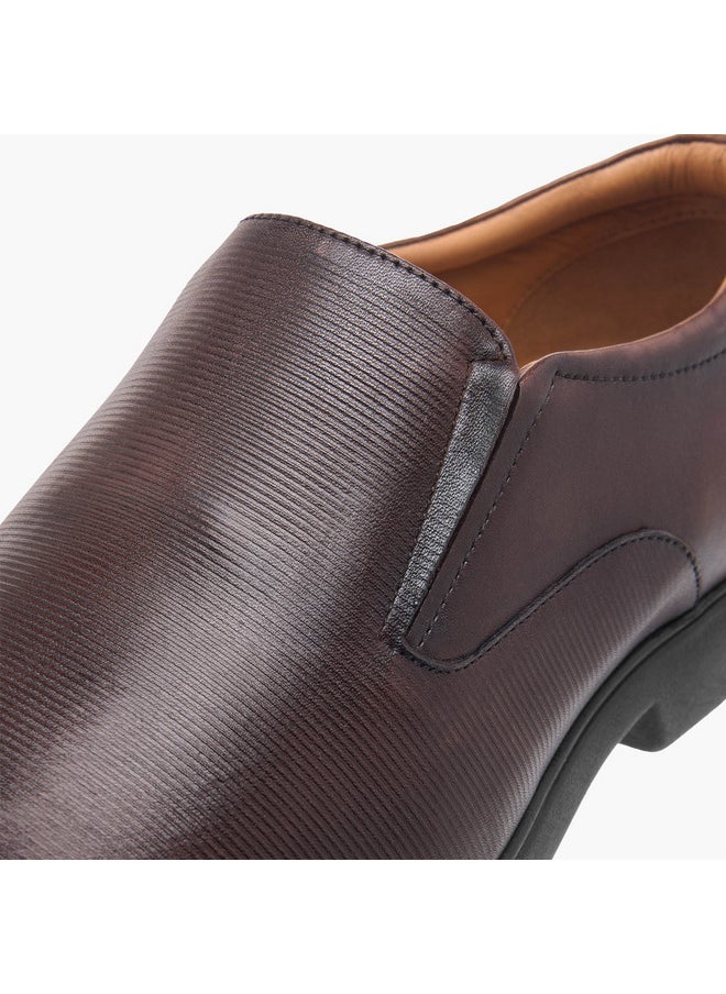 Men's Solid Slip-On Loafers