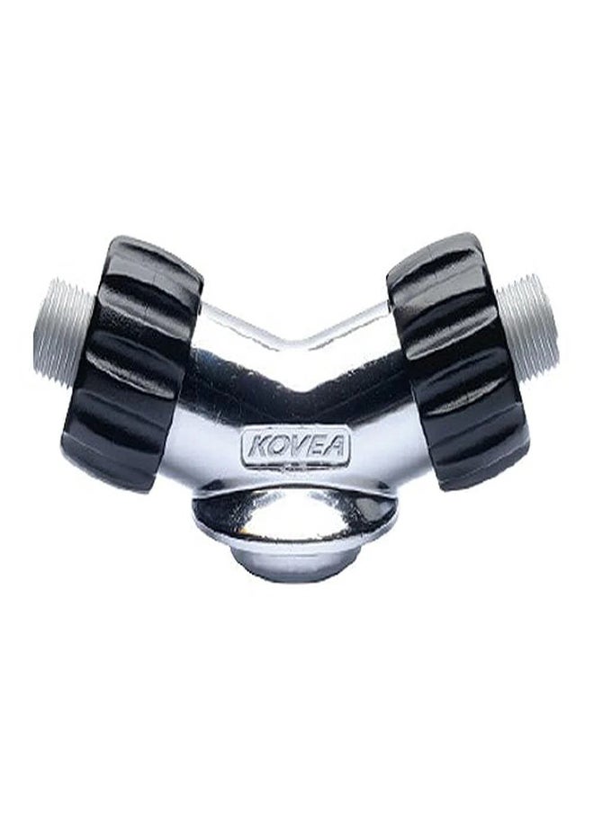 2 Way Adaptor - Black