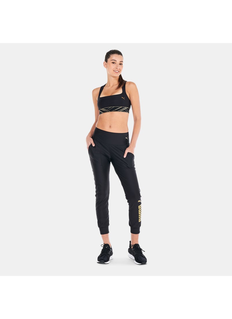 Women's Mid-Impact Deco Glam Sports Bra