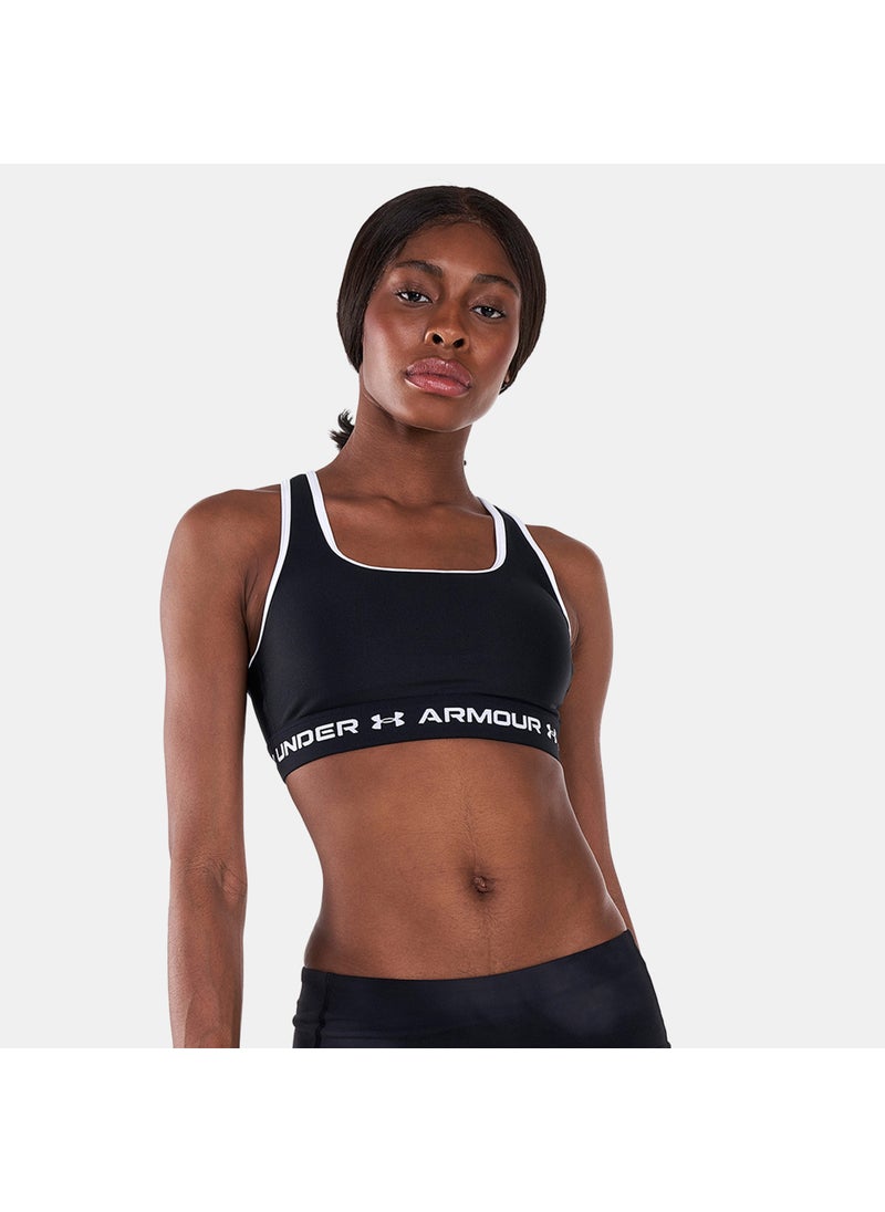 Women's Armour® Mid Crossback Pocket Sports Bra