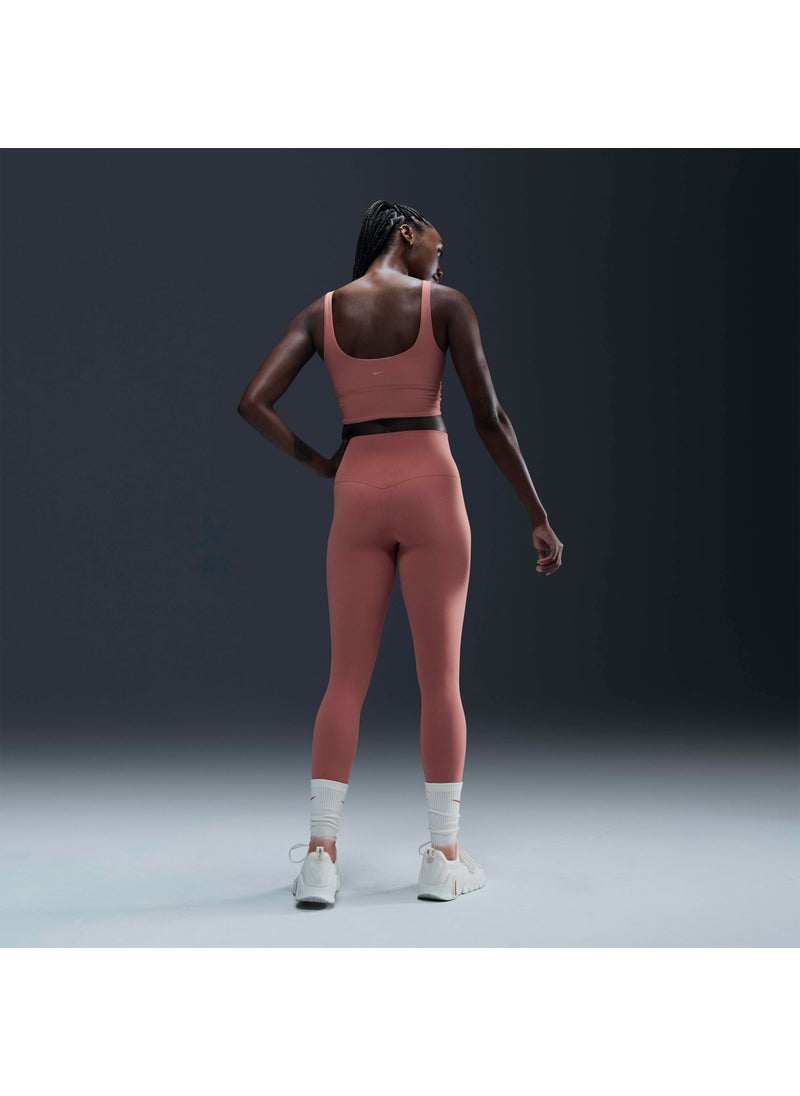 Women's Zenvy Rib Light-Support Yoga Sports Bra