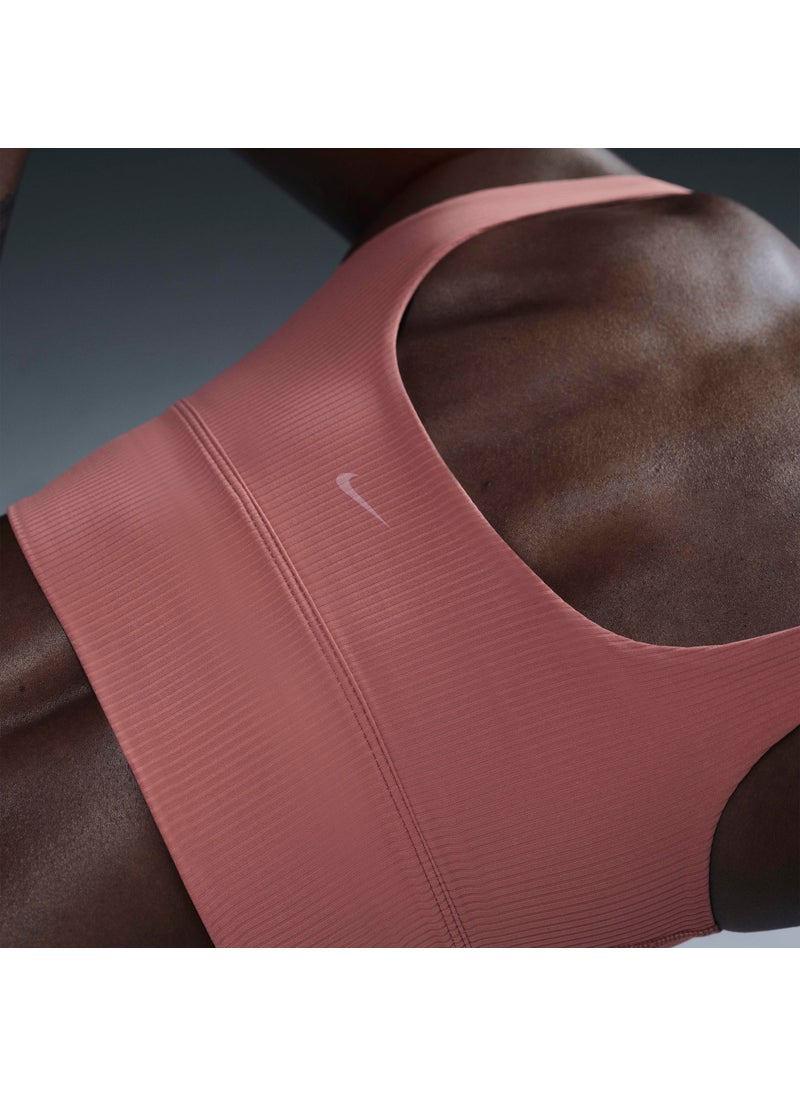 Women's Zenvy Rib Light-Support Yoga Sports Bra