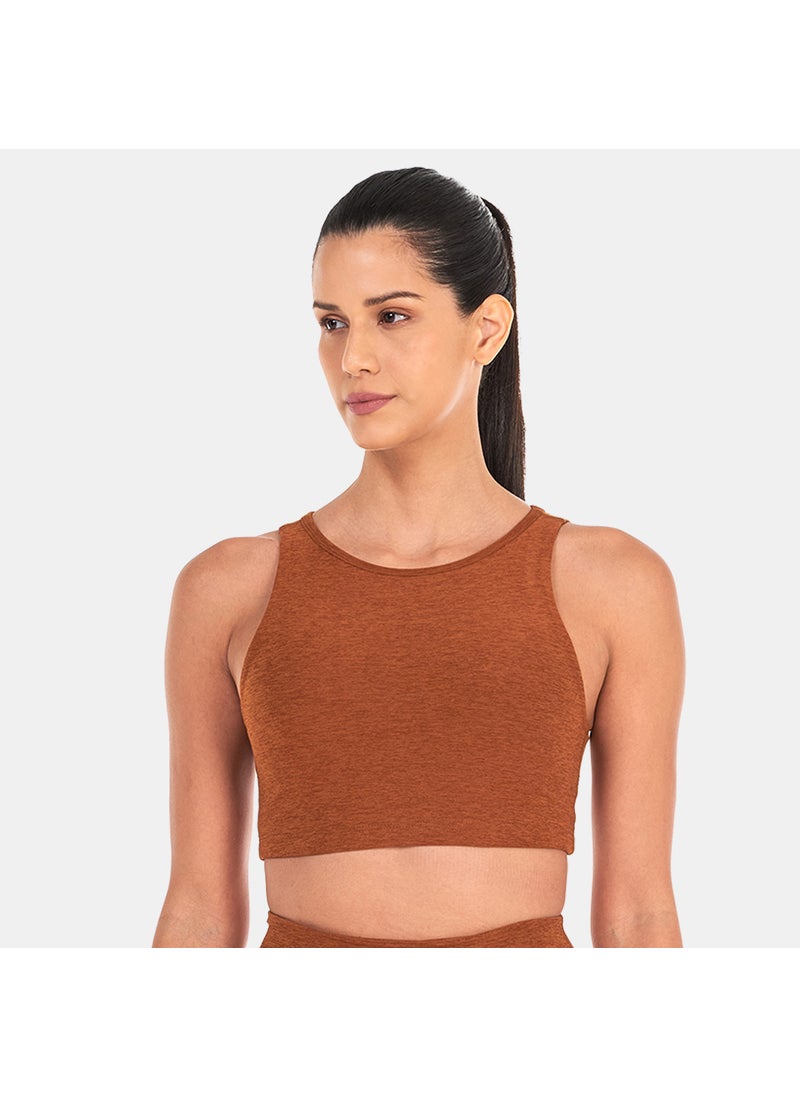 Women's Spacedye Open Back Sports Bra