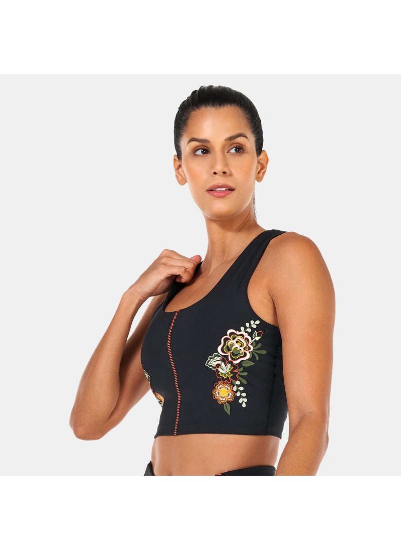 Women's X Frida Kahlo Mid Support Sports Bra
