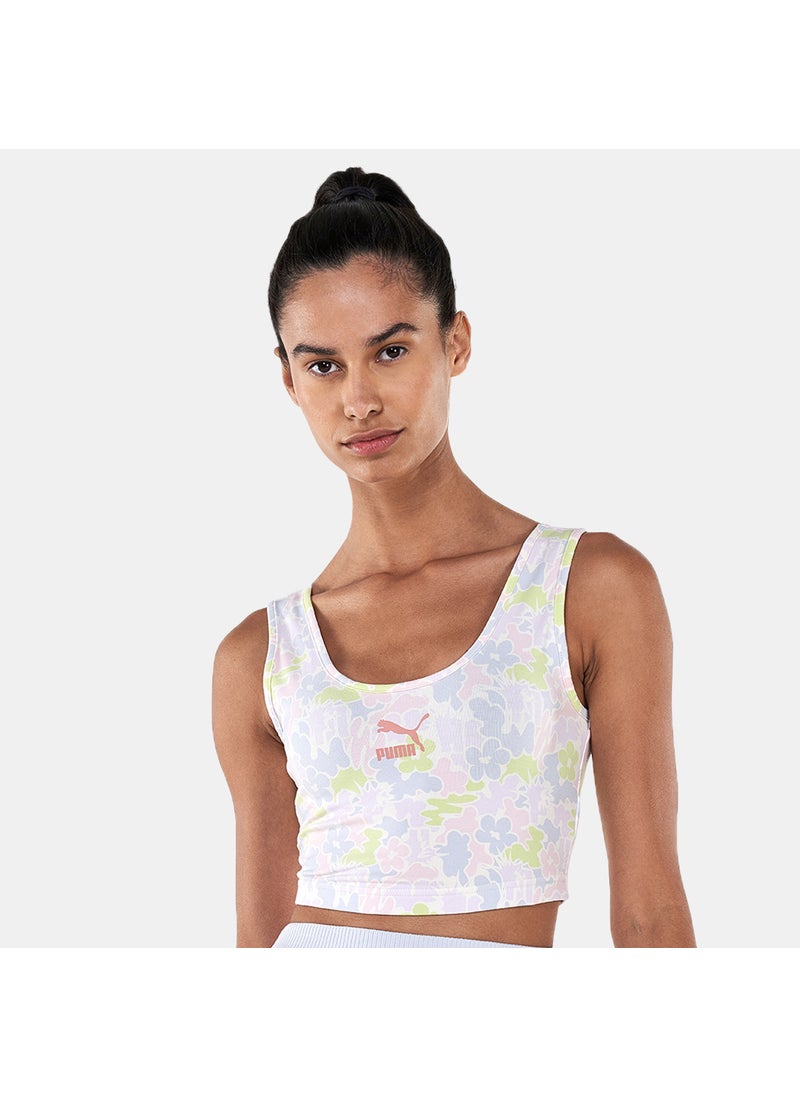 Women's Summer Resort Printed Bralette