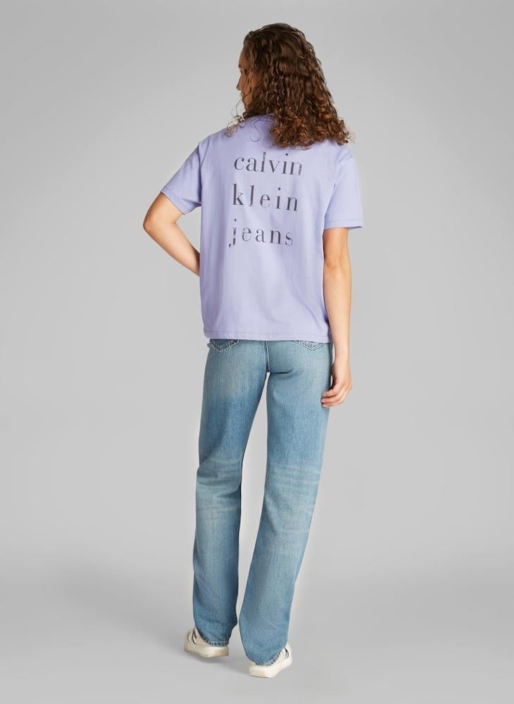 Graphic Crew Neck T-Shirt