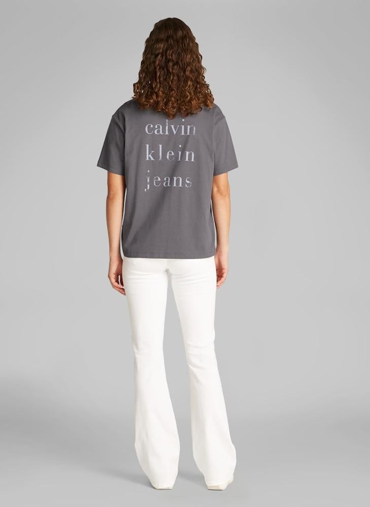 Graphic Crew Neck T-Shirt