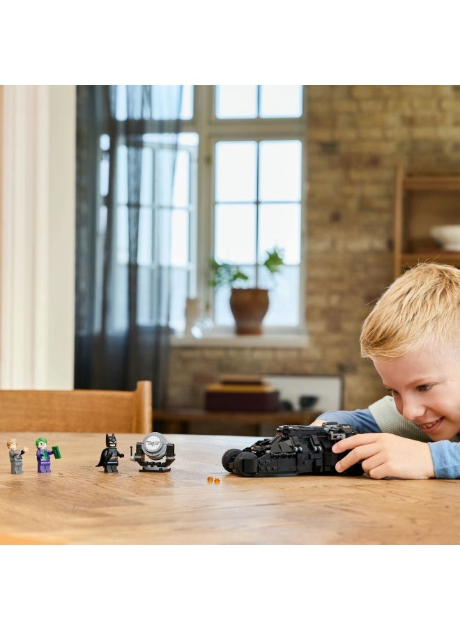 DC Batman: Batman Tumbler vs. Two-Face & The Joker - Batmobile Car Toy with 3 Minifigures - Super Hero Set - Gift for 8 Plus Year Old Boys, Girls and Dark Knight Fans 76303 (429 pieces)