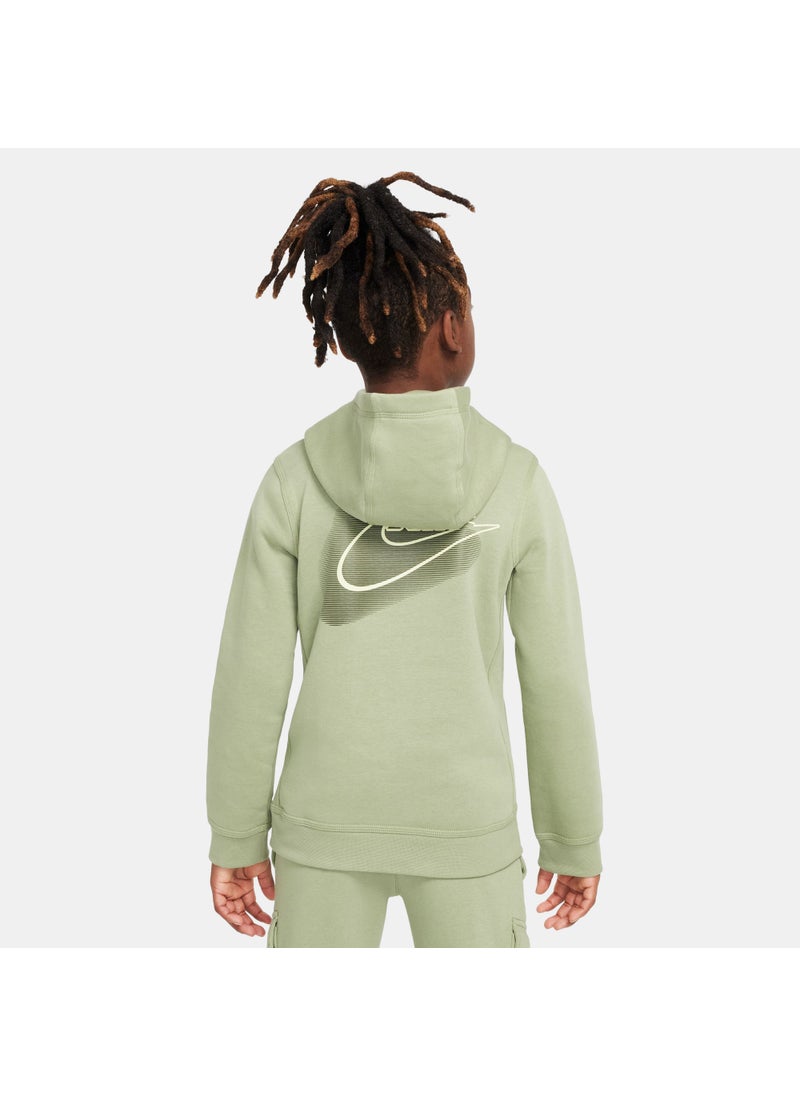 Kids' Sportswear Standard Issue Fleece Hoodie