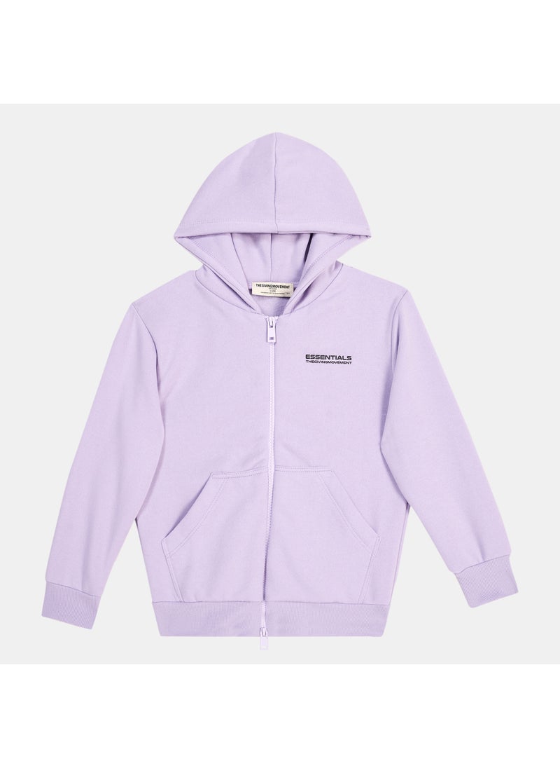Kids' Lounge Regular Zip Hoodie