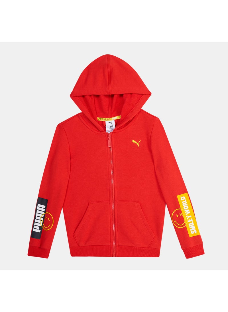 Kids' SMILEYWORLD Full-Zip Hoodie