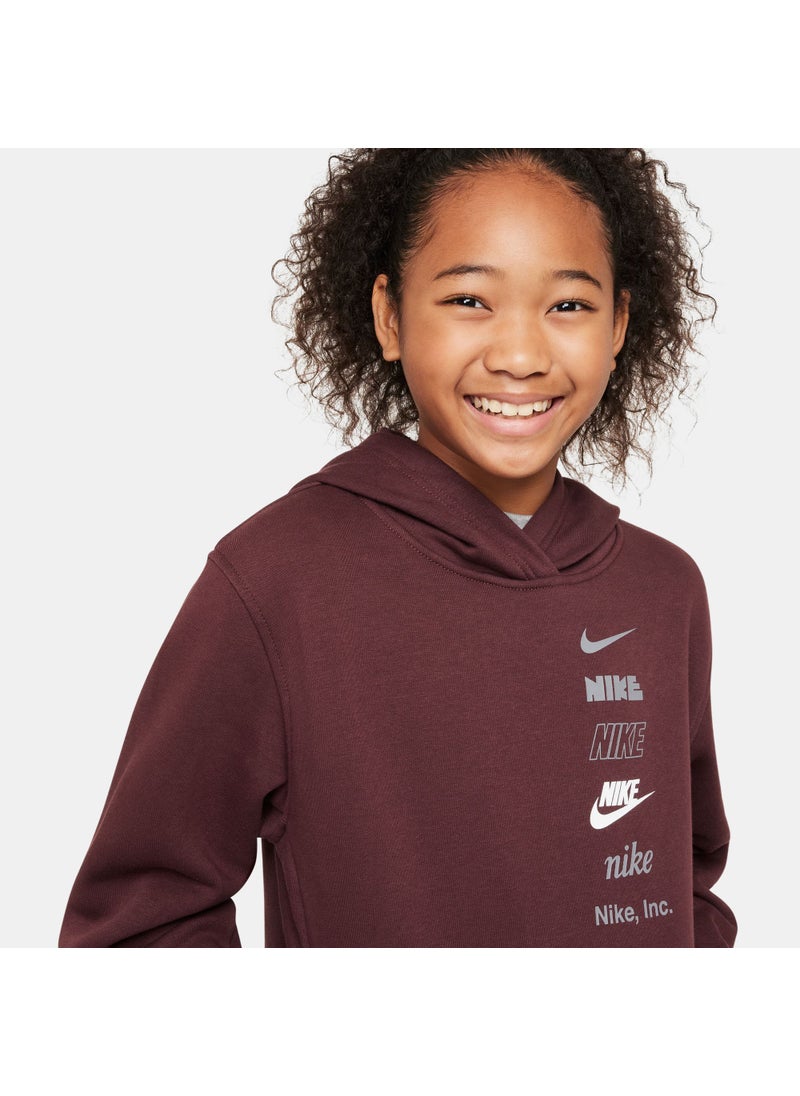 Kids' Sportswear Club Fleece Hoodie