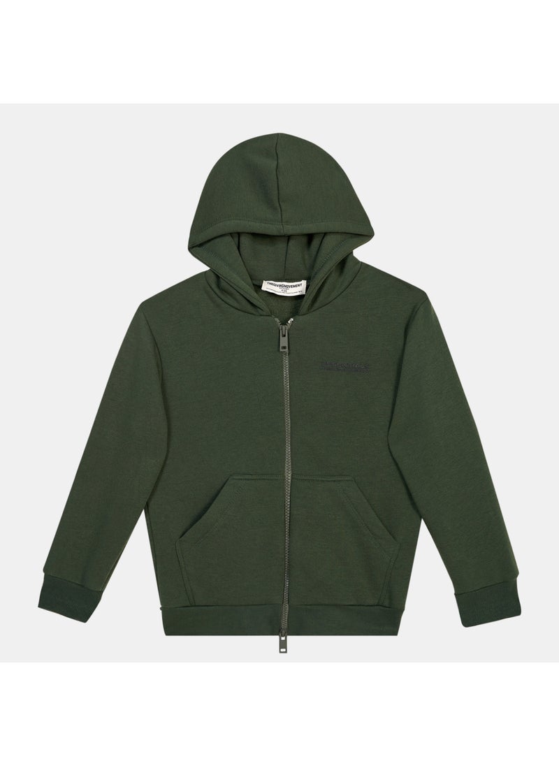 Kids' Lounge Regular Zip Hoodie