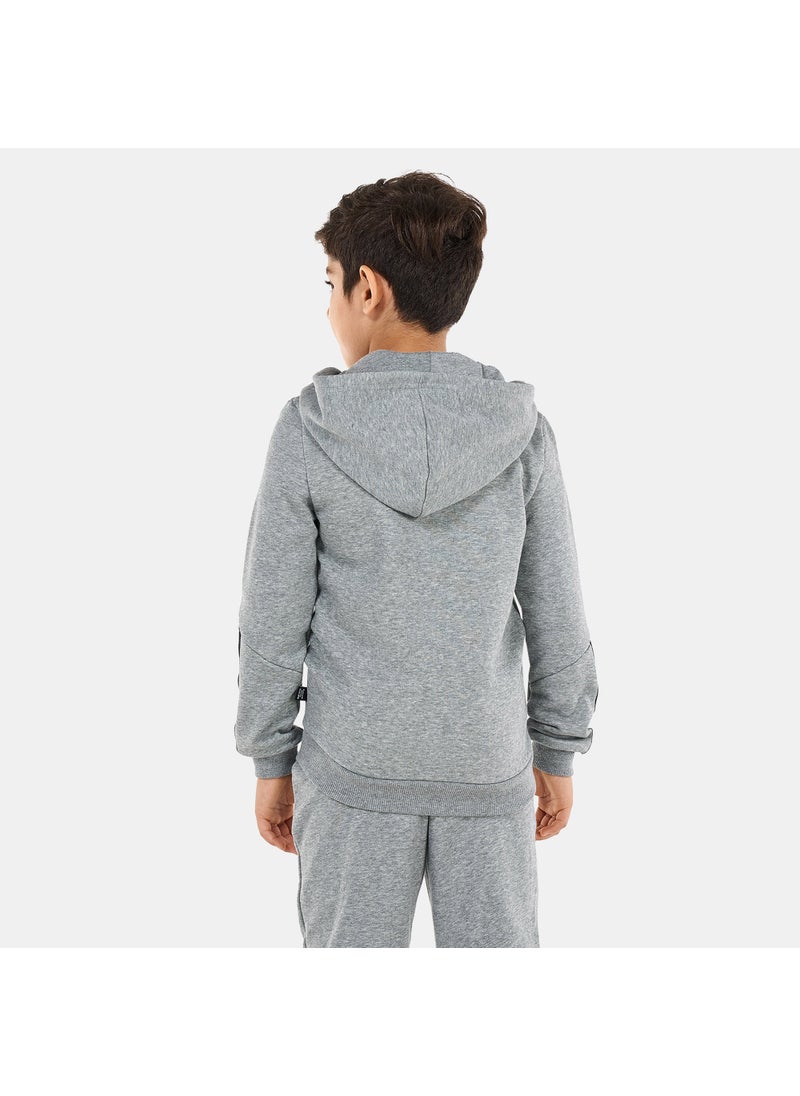 Kids' Essentials Tape Full-Zip Hoodie