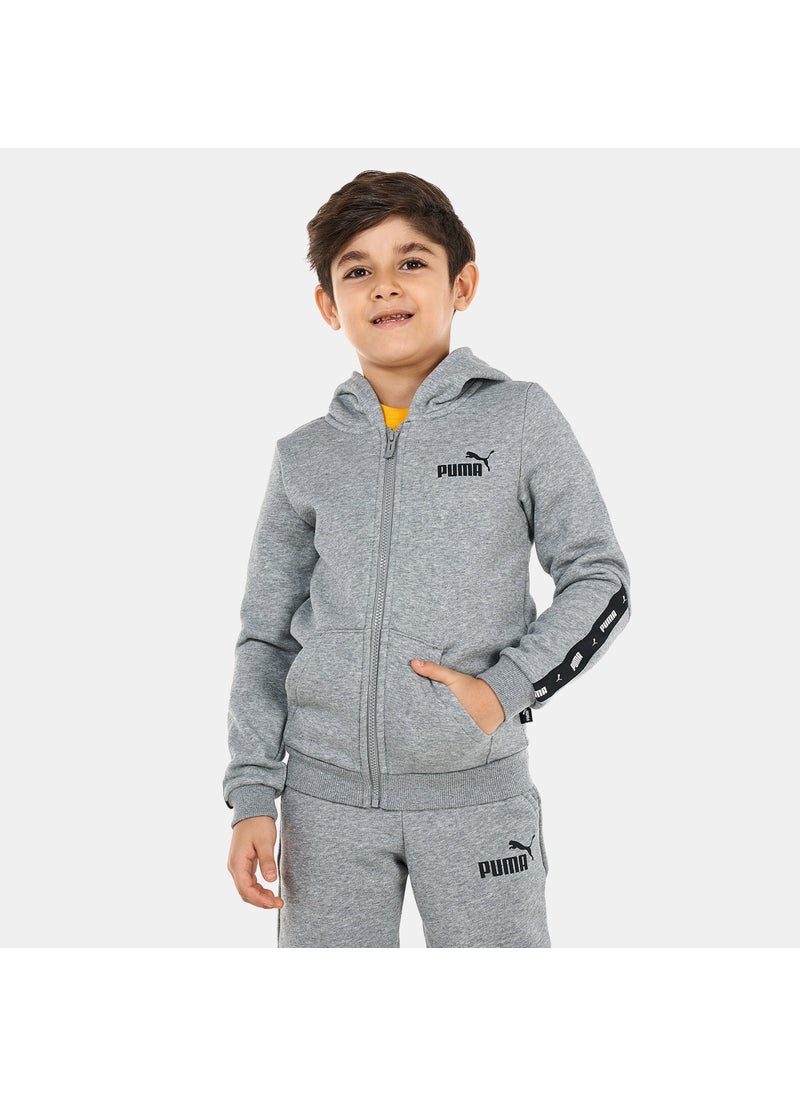 Kids' Essentials Tape Full-Zip Hoodie