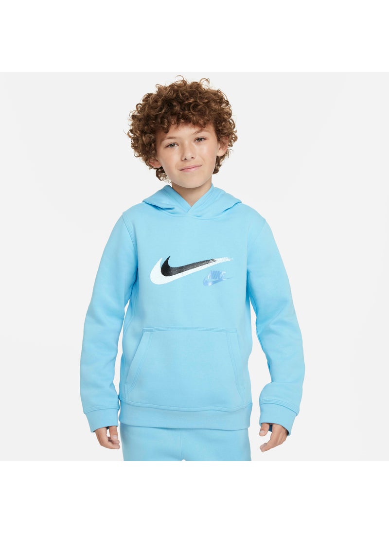 Kids' Sportswear Fleece Graphic Hoodie