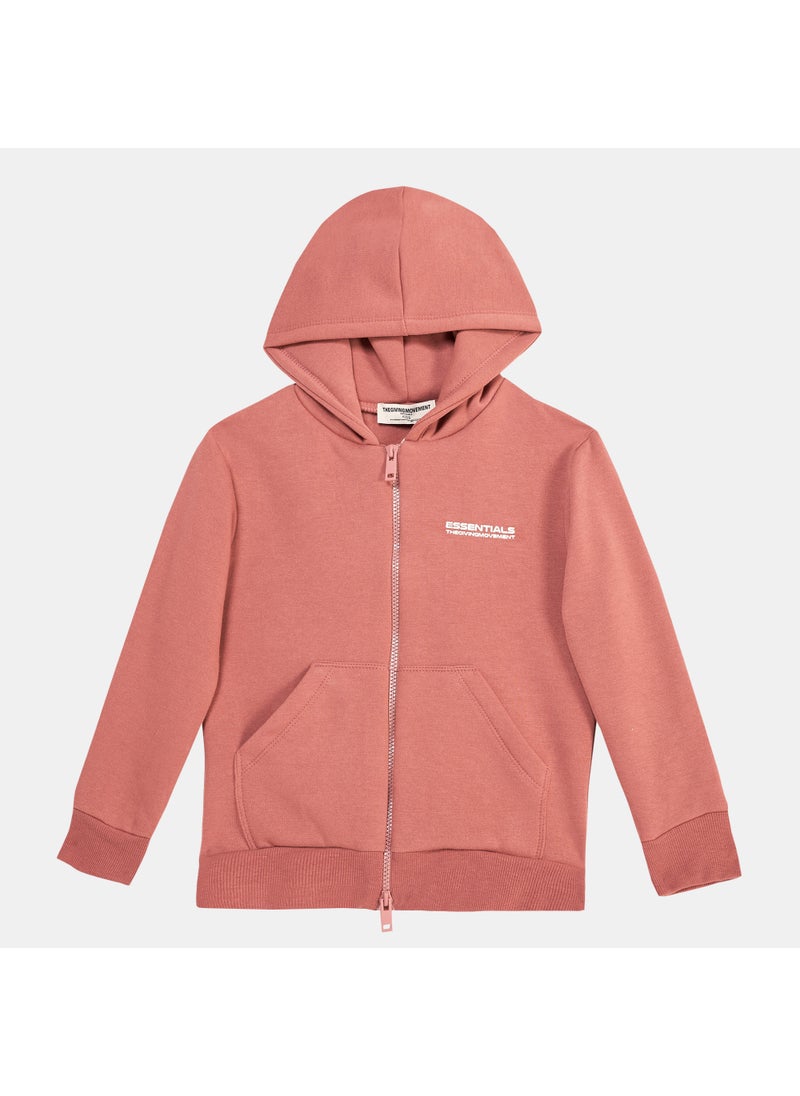 Kids' Lounge Regular Zip Hoodie
