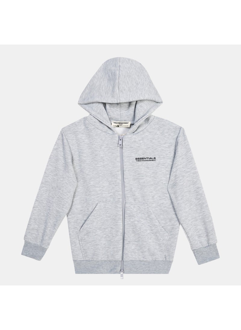 Kids' Lounge Regular Zip Hoodie