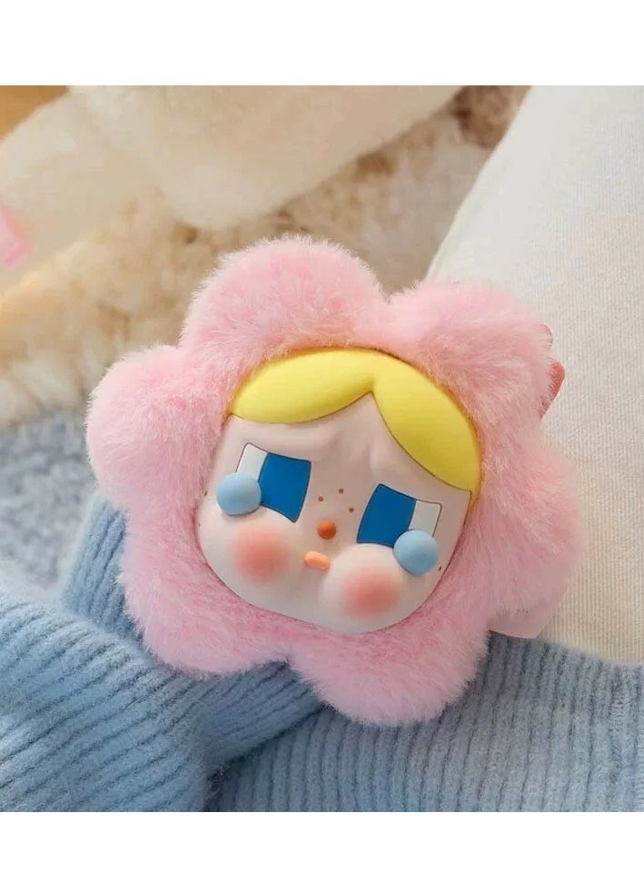 POP MART Pop Mart Sadness Club CRYBABY Crying Baby Fluffy Flower Big Head Shape Earphones Protective Case - Pop Mart City Park
