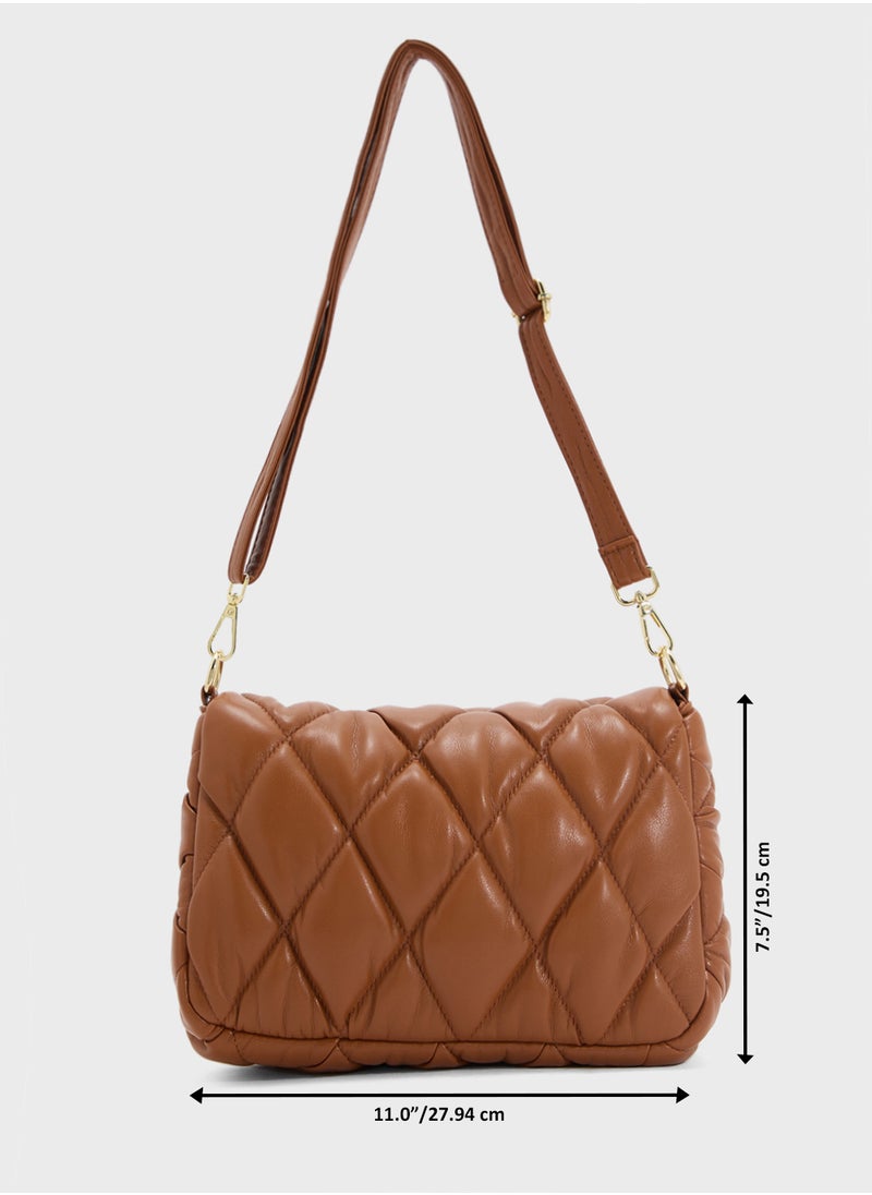 Quilted Crossbody Bag