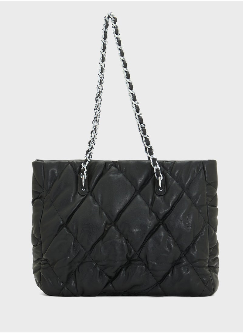 Quilted Ladies Tote Bag