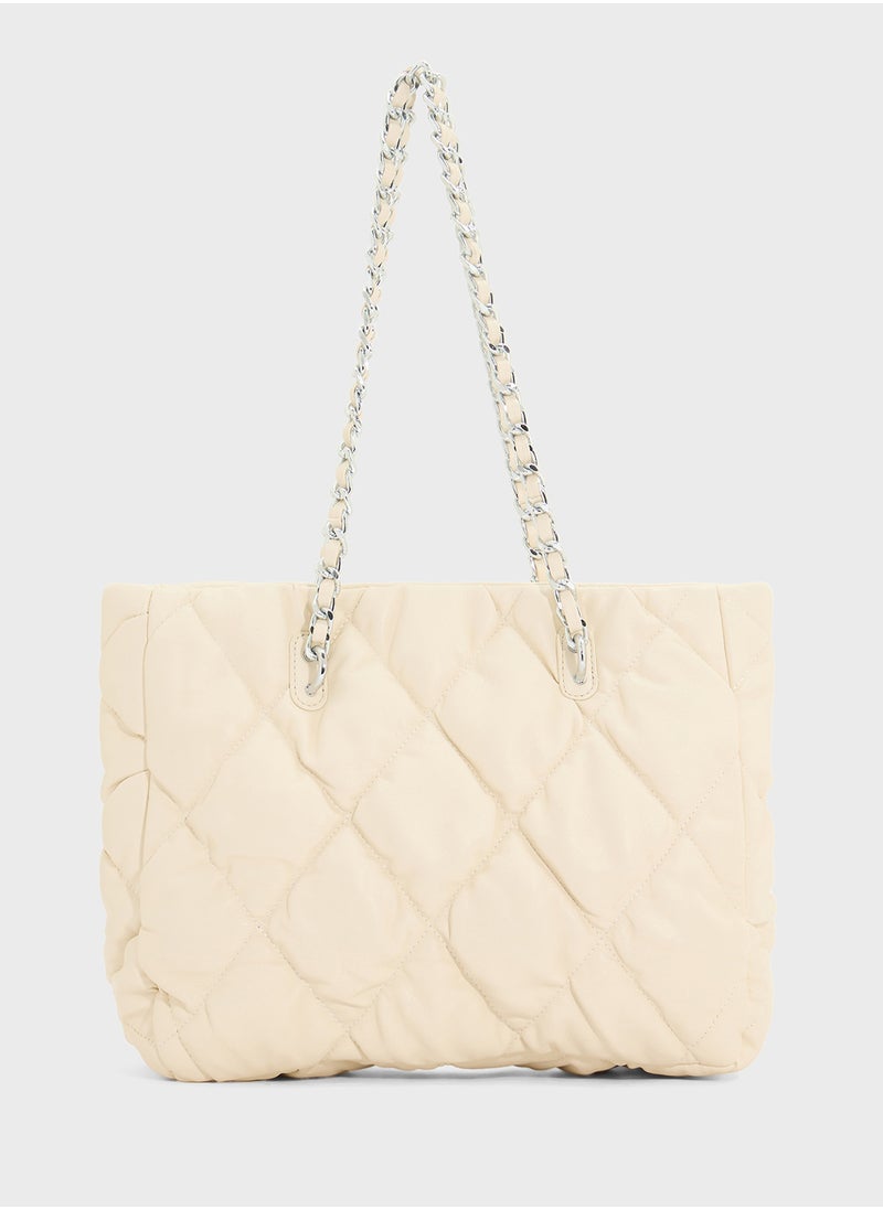 Quilted Ladies Tote Bag